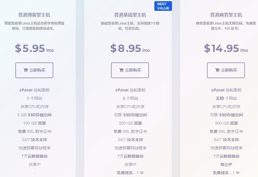 HostEase低价香港虚拟主机推荐