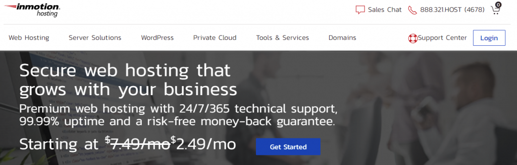 InMotionHosting美国主机商
