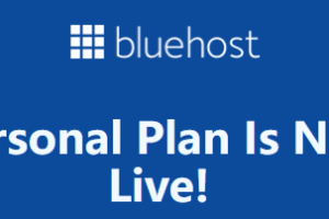 BlueHost主机Personal Plan产品