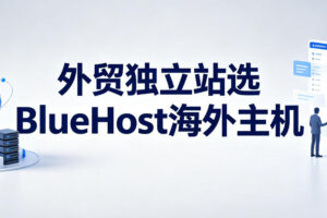 外贸独立站选BlueHost海外主机